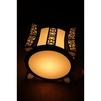 唐草紋シャンデリア照明　A048 