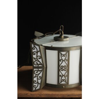 唐草紋シャンデリア照明　A048 