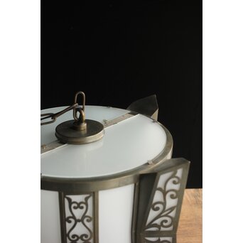 唐草紋シャンデリア照明　A048 