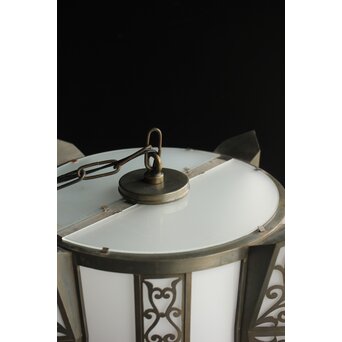 唐草紋シャンデリア照明　A048 