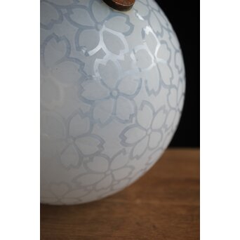 桜紋 オパールセントガラス球体照明　A049Y 