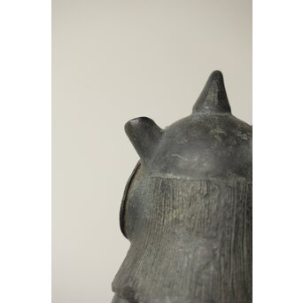 獅子麒麟 古銅香炉　M334 