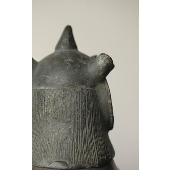 獅子麒麟 古銅香炉　M334 