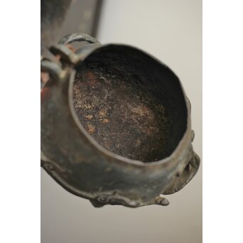 獅子麒麟 古銅香炉　M334 