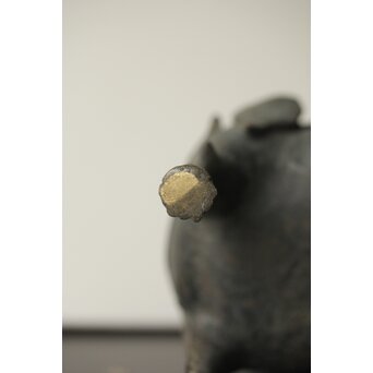 獅子麒麟 古銅香炉　M334 