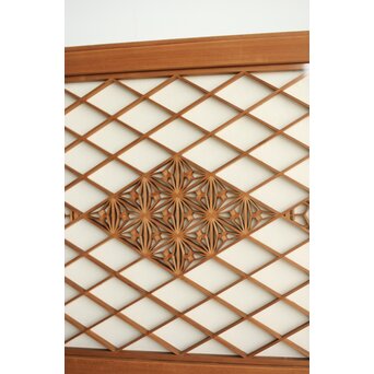 白木 小型組子書院/天袋　R0245 