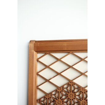 白木 小型組子書院/天袋　R0245 