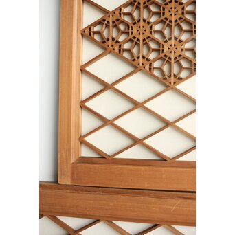 白木 小型組子書院/天袋　R0245 