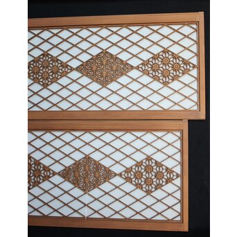 白木 小型組子書院/天袋　R0245 