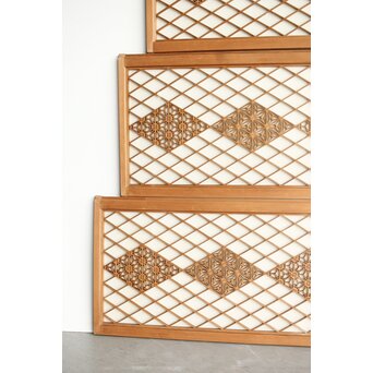 白木 小型組子書院/天袋　R0245 