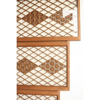 白木 小型組子書院/天袋　R0245 