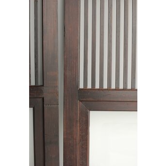 欅玉杢 黒格子戸 2枚1組　L1061 