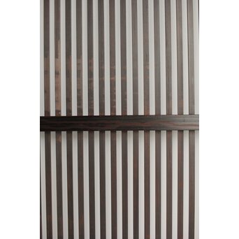 欅玉杢 黒格子戸 2枚1組　L1061 