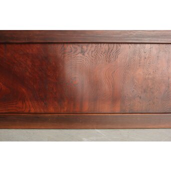 欅玉杢 黒格子戸 4枚1組　L1062 