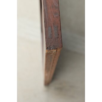 欅玉杢 黒格子戸 4枚1組　L1062 