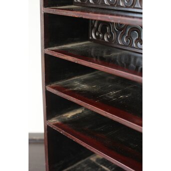 屈輪/倶利/剔犀/てきさい 如意雲紋 香箪笥/印材箱　Q313 