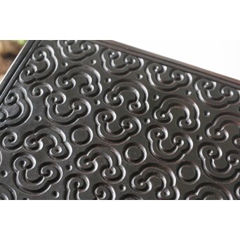 屈輪/倶利/剔犀/てきさい 如意雲紋 香箪笥/印材箱　Q313 