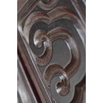 屈輪/倶利/剔犀/てきさい 如意雲紋 香箪笥/印材箱　Q313 