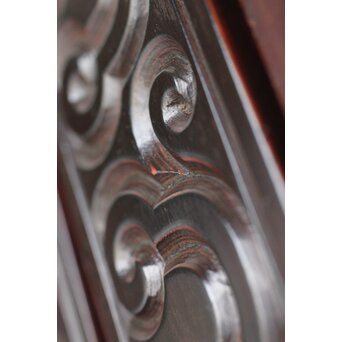 屈輪/倶利/剔犀/てきさい 如意雲紋 香箪笥/印材箱　Q313 