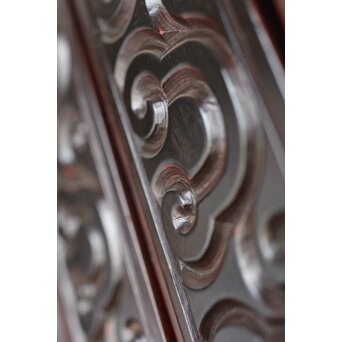 屈輪/倶利/剔犀/てきさい 如意雲紋 香箪笥/印材箱　Q313 