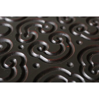 屈輪/倶利/剔犀/てきさい 如意雲紋 香箪笥/印材箱　Q313 