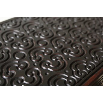 屈輪/倶利/剔犀/てきさい 如意雲紋 香箪笥/印材箱　Q313 