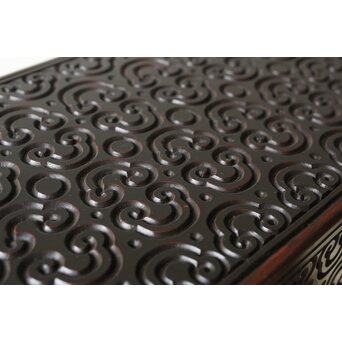 屈輪/倶利/剔犀/てきさい 如意雲紋 香箪笥/印材箱　Q313 