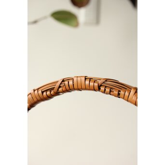 倣 飯塚琅玕斎写 竹工芸 花籠　U310 