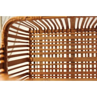 倣 飯塚琅玕斎写 竹工芸 花籠　U310 