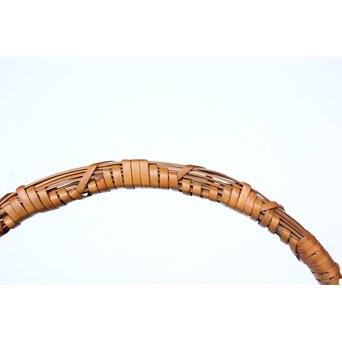 倣 飯塚琅玕斎写 竹工芸 花籠　U310 