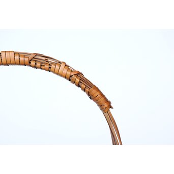 倣 飯塚琅玕斎写 竹工芸 花籠　U310 