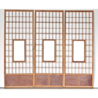 細身障子戸 8枚1組　F243 