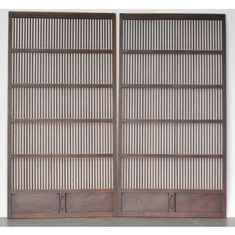 腰板装飾 格子戸 2枚1組　L1063 