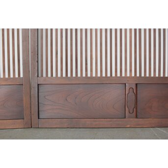 腰板装飾 格子戸 2枚1組　L1063 