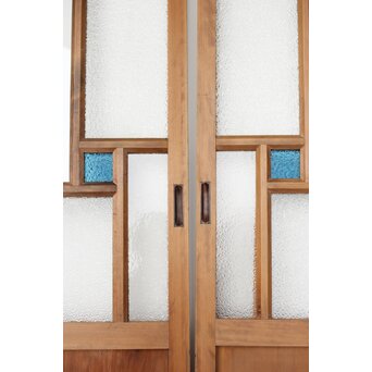 多種 色ガラス戸 2枚1組　GD0135Y 