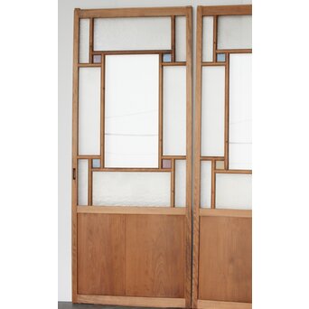 多種 色ガラス戸 2枚1組　GD0135Y 