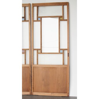 多種 色ガラス戸 2枚1組　GD0135Y 