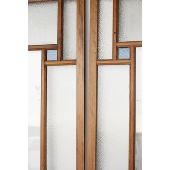 多種 色ガラス戸 2枚1組　GD0135Y 