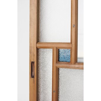 多種 色ガラス戸 2枚1組　GD0135Y 