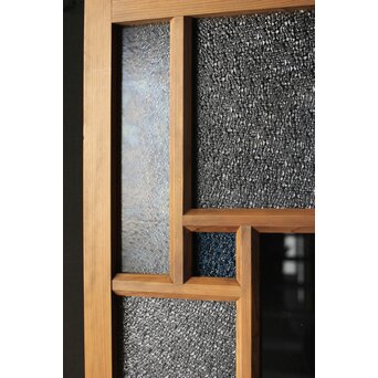 多種 色ガラス戸 2枚1組　GD0135Y 