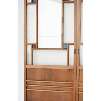 多種 色ガラス戸 2枚1組　GD0135Y 