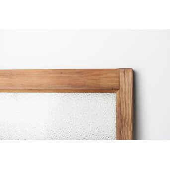 多種ガラス 細分割 緑色ガラス欄間　R0247 