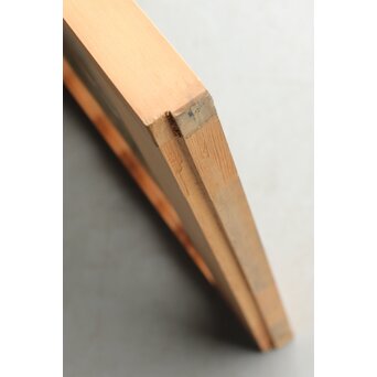 白木組子書院 両面ガラス 4枚1組　R0248 