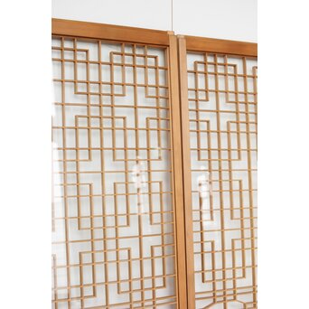 白木組子書院 両面ガラス 4枚1組　R0248 