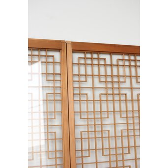 白木組子書院 両面ガラス 4枚1組　R0248 