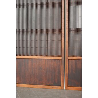 障子枠付 万本格子戸 3枚1組　L1064YD 