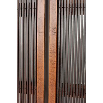 障子枠付 万本格子戸 3枚1組　L1064YD 