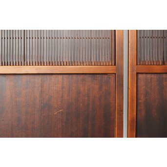 障子枠付 万本格子戸 3枚1組　L1064YD 