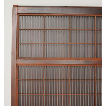 障子枠付 万本格子戸 3枚1組　L1064YD 