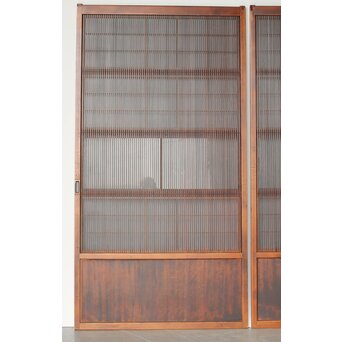 障子枠付 万本格子戸 3枚1組　L1064YD 